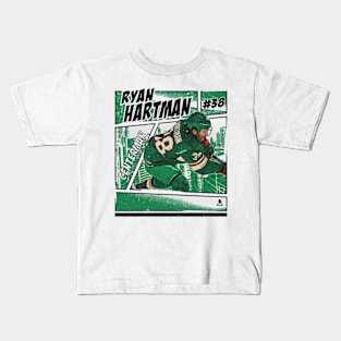 Ryan Hartman Minnesota Comic Kids T-Shirt